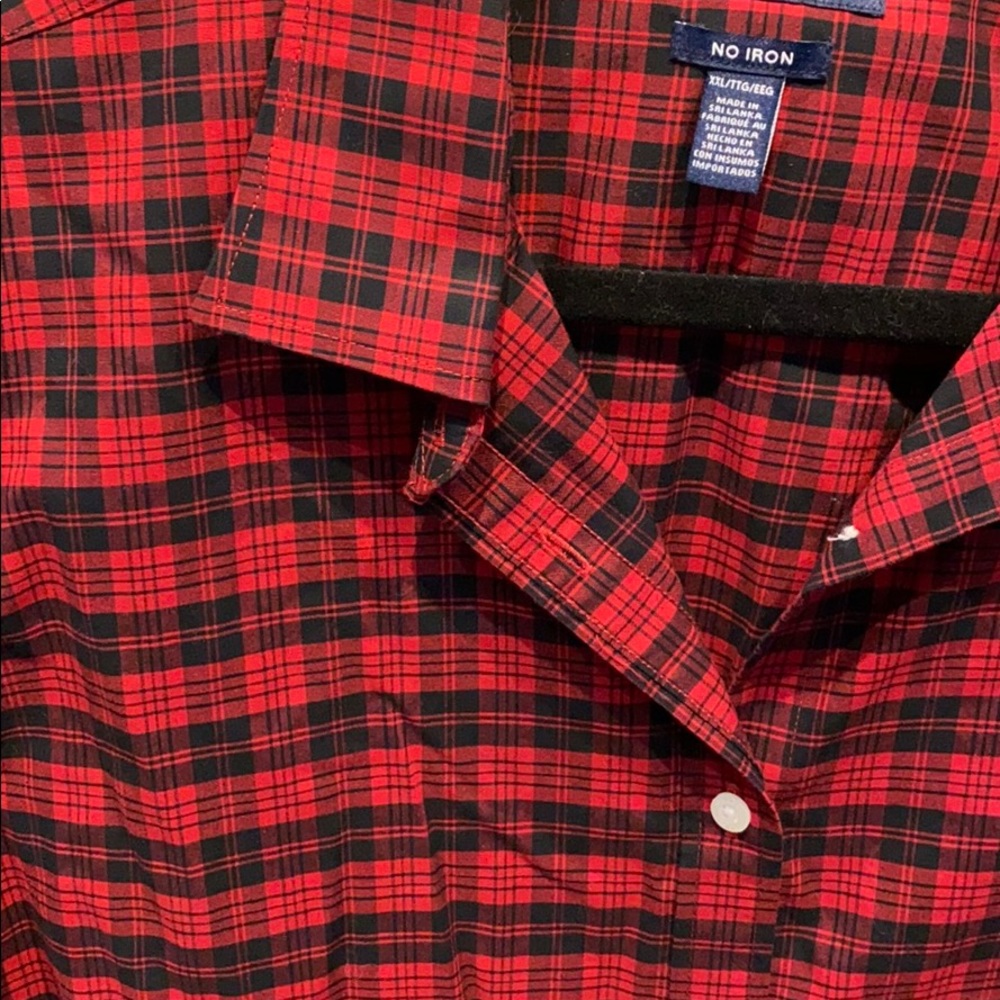 Chaps plaid button down - Picture 2 of 2